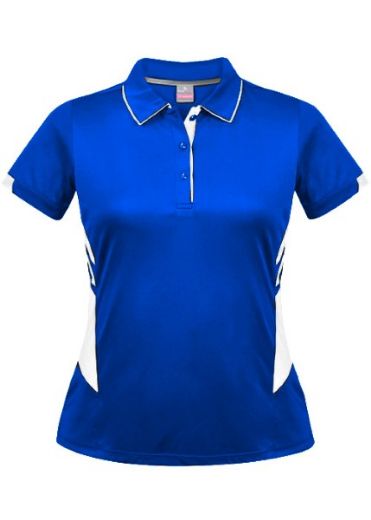 Picture of Aussie Pacific Ladies Tasman Polo Shirt 100% Polyester Microknit