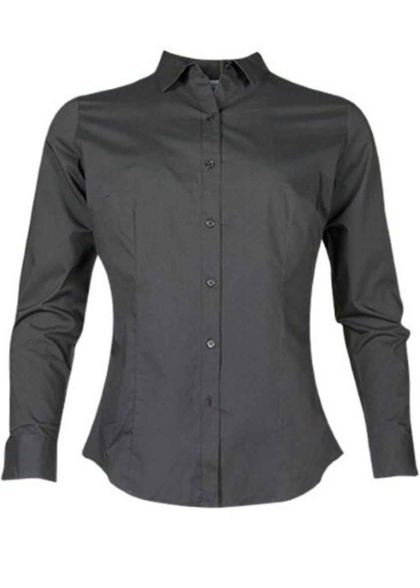 Picture of AP Business Ladies Long Sleeve Mosman Shirt