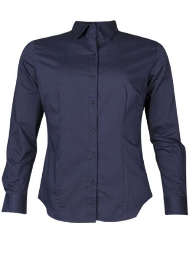 Picture of AP Business Ladies Long Sleeve Mosman Shirt