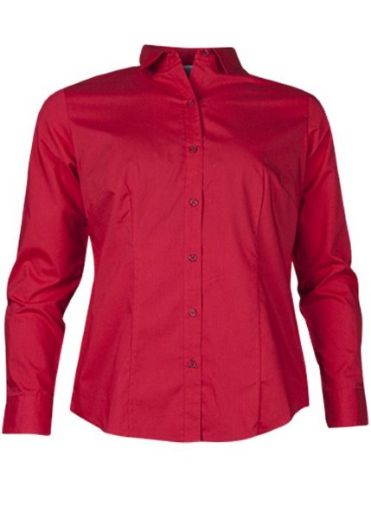 Picture of AP Business Ladies Long Sleeve Mosman Shirt