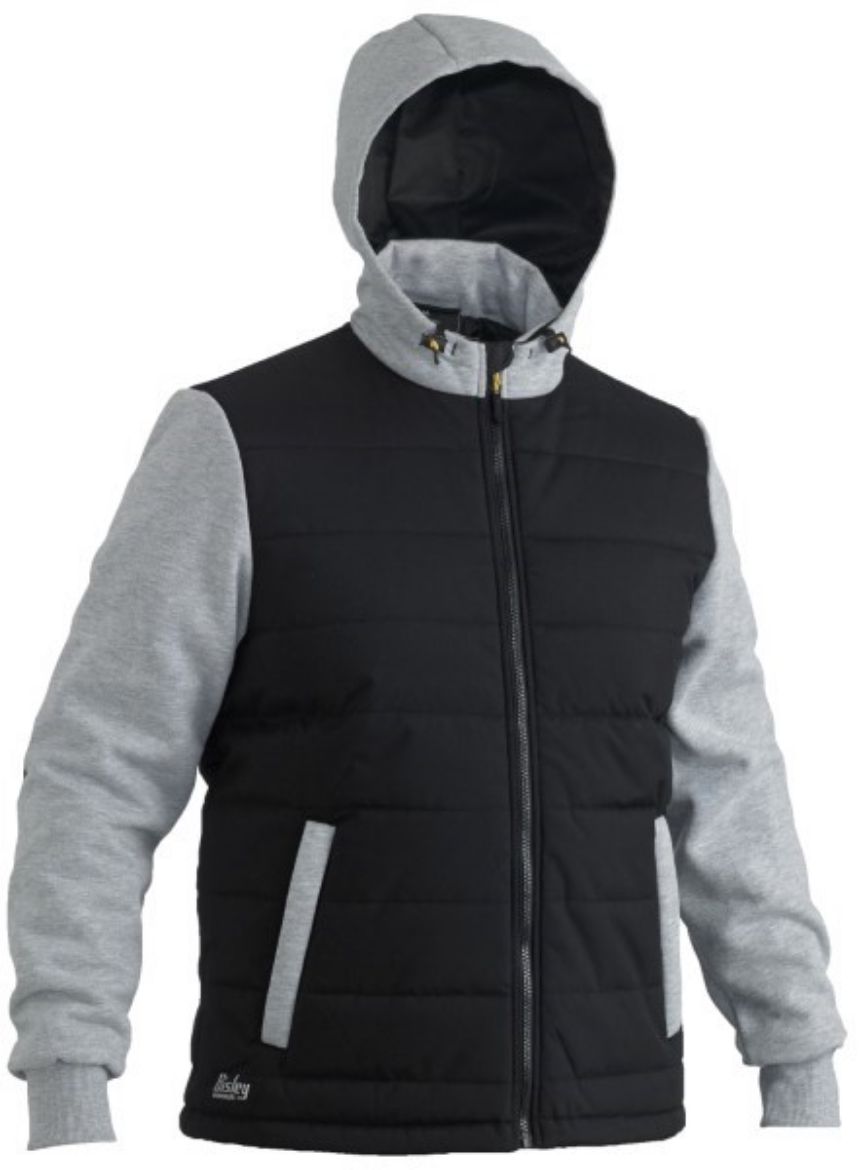 Picture of Bisley Flex & Move Contrast Puffer Fleece Hoodie