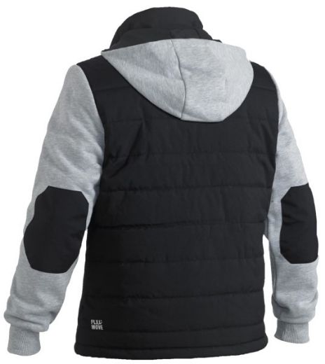 Picture of Bisley Flex & Move Contrast Puffer Fleece Hoodie
