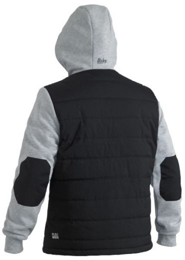 Picture of Bisley Flex & Move Contrast Puffer Fleece Hoodie
