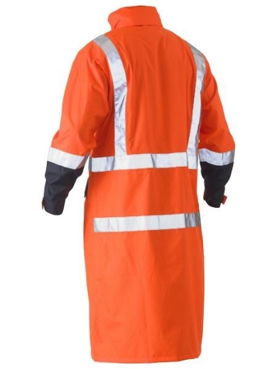Picture of Bisley Long Rain Jacket with Reflective Tape