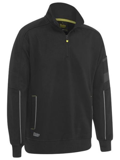 Picture of Bisley 1/4 Zip Work Fleece Pullover