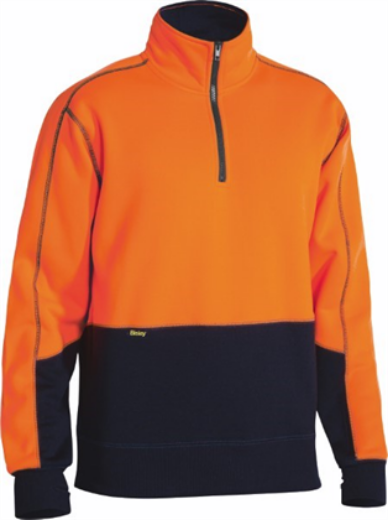 Picture of Bisley Fleece Zip Pullover 2 Tone