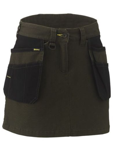 Picture of Bisley Ladies Flex & Move Stretch Cotton Skort