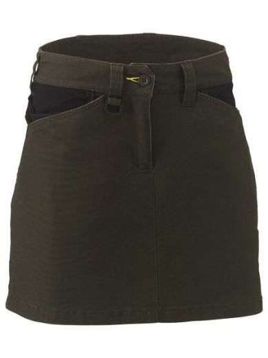 Picture of Bisley Ladies Flex & Move Stretch Cotton Skort