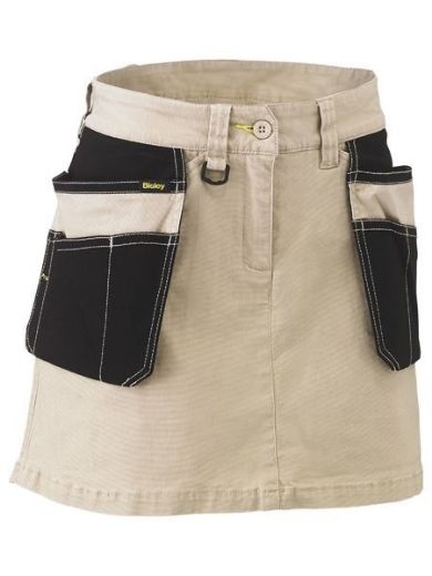 Picture of Bisley Ladies Flex & Move Stretch Cotton Skort