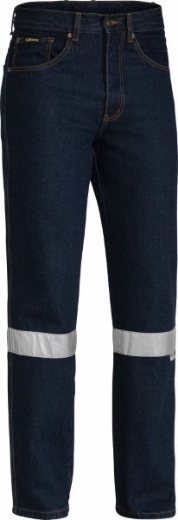 Picture of Bisley Rough Rider Denim Jean with Reflective Tape