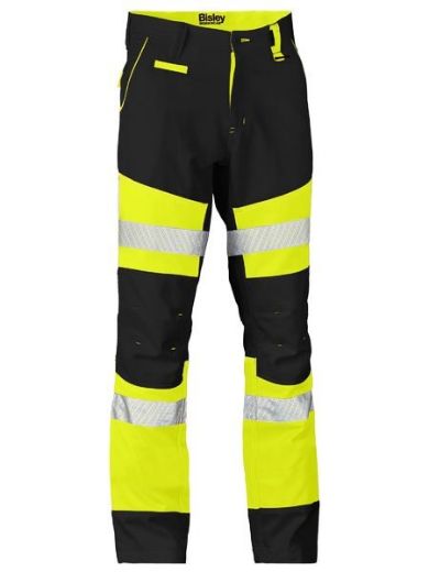 Picture of Bisley Taped Biomotion Contrast Hi Vis Pants
