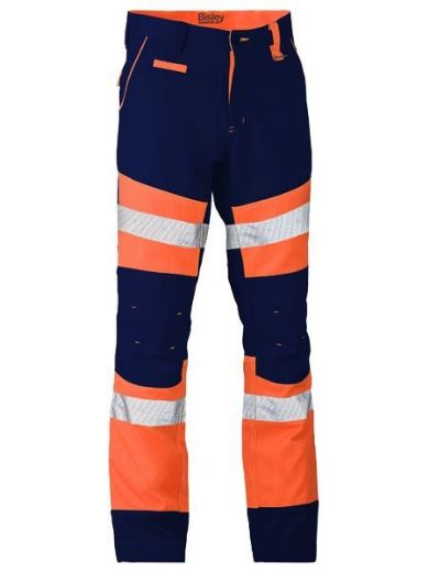 Picture of Bisley Taped Biomotion Contrast Hi Vis Pants