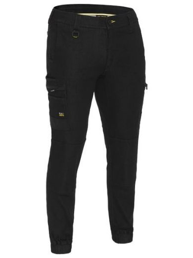 Picture of Bisley Flex & Move Stretch Cuffed Cargo Pants Denim