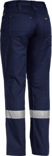 Picture of Bisley Ladies X Airflow Ripstop Work Pant with Reflective Tape