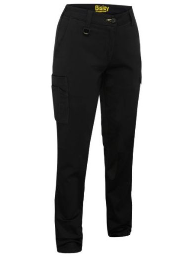 Picture of Bisley Ladies Stretch Cotton Cargo Pant