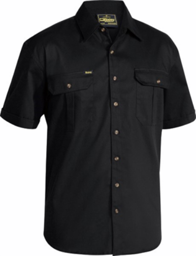 Picture of Bisley Original Cotton Drill Short Sleeve Shirt 100% Cotton