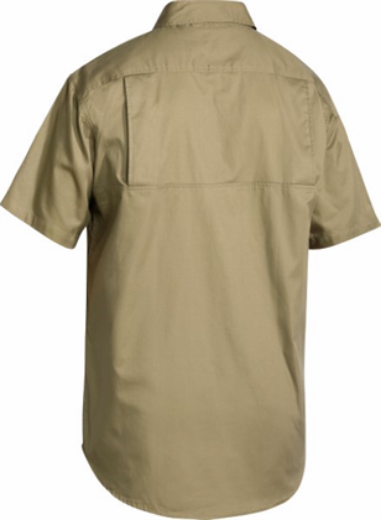 Picture of Bisley Cool Lightweight Short Sleeve Shirt 100% Cotton