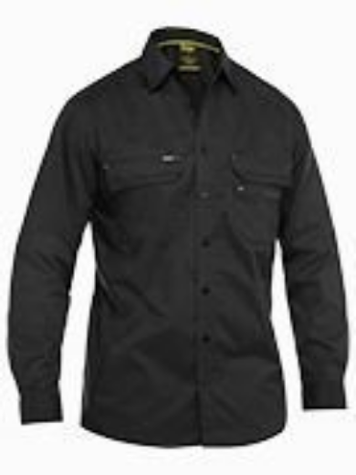 Picture of Bisley Mens X Airflow Stretch Ripstop Shirt Long Sleeve
