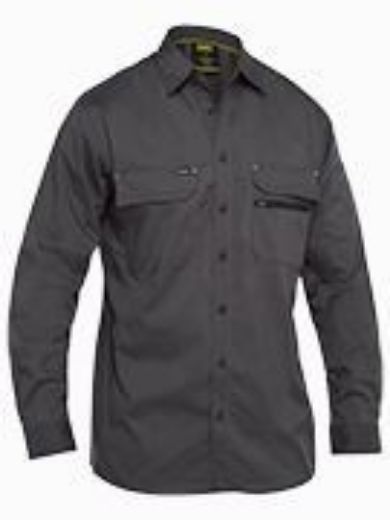 Picture of Bisley Mens X Airflow Stretch Ripstop Shirt Long Sleeve