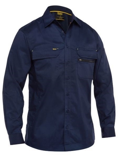 Picture of Bisley Mens X Airflow Stretch Ripstop Shirt Long Sleeve