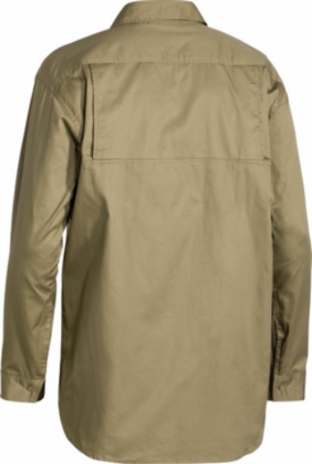 Picture of Bisley Cotton Drill Shirt Lightweight Long Sleeve with Gussetts
