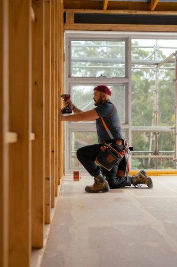 Picture of Blundstone Unisex ROTOFLEX Boot Zip Side Lace up Safety Boot Saddle Brown TPU Toe Guard