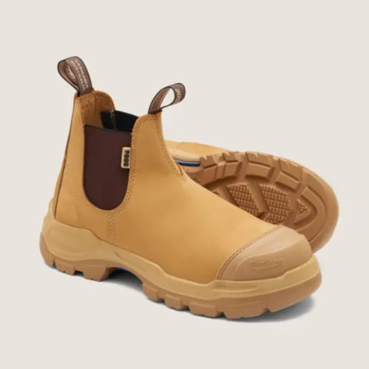 Picture of Blundstone ROTOFLEX Elastic Sided Boot Wheat TPU Toe Guard