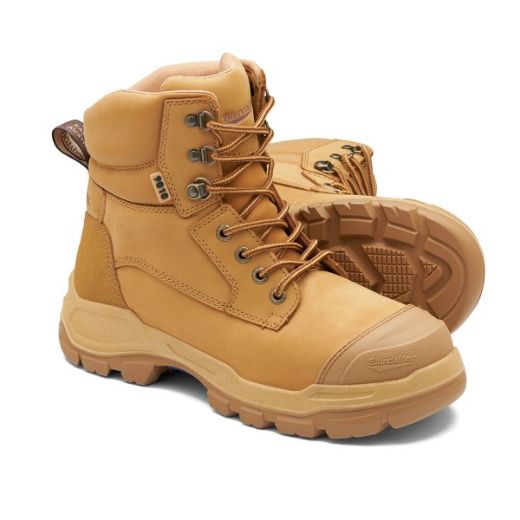 Picture of Blundstone ROTOFLEX Lace up Boot Wheat 150mm Nitrile/Rubber Sole