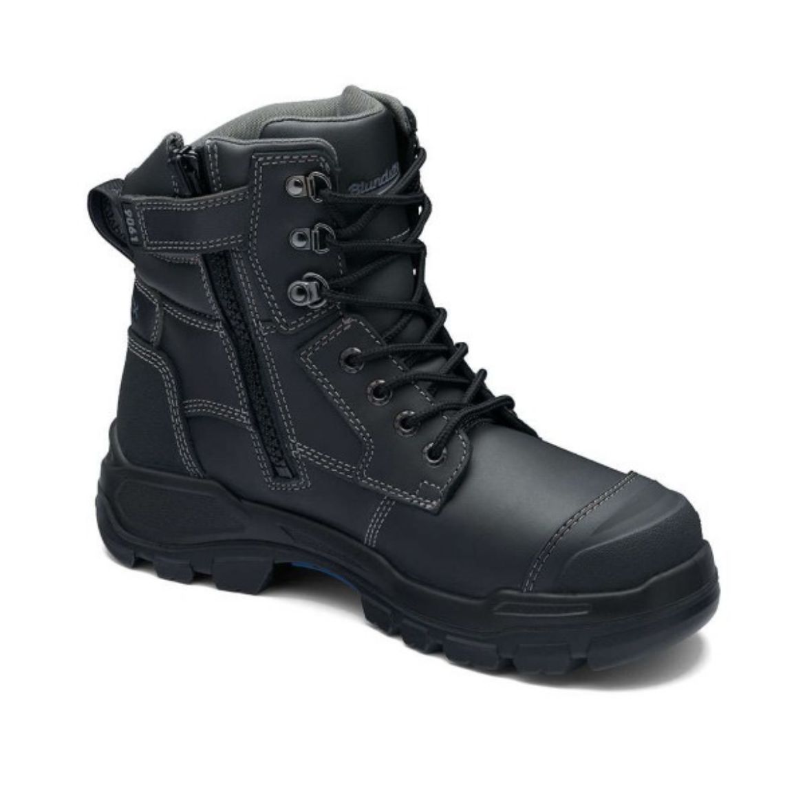 Picture of Blundstone ROTOFLEX 150mm Zip Sided Safety Boot Black