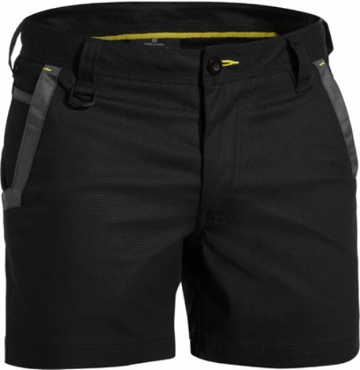Picture of Bisley Flex & Move Stretch Short Short 100% Cotton Canvas Duck Weave