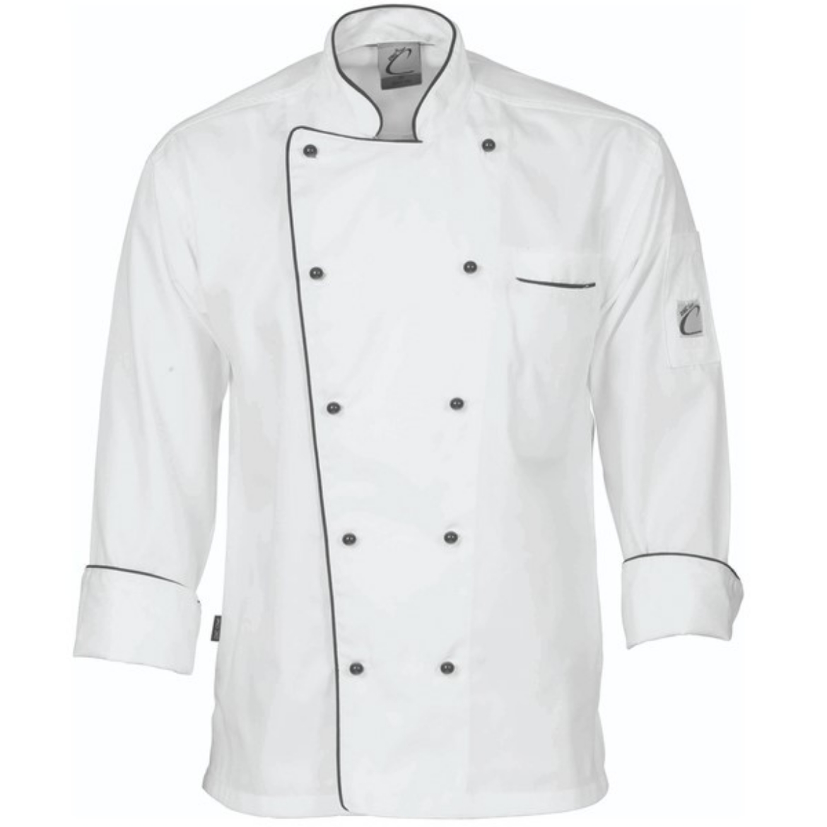 Picture of Classic Chefs Jacket Long Sleeve White