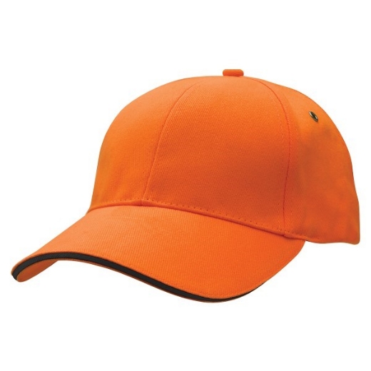 Picture of Sandwich Peak Cap Heavy Brushed Cotton