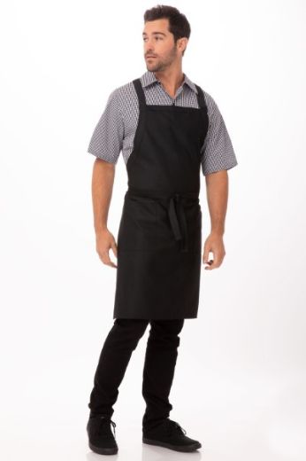 Picture of Chef Works Cross-Back Bib Apron
