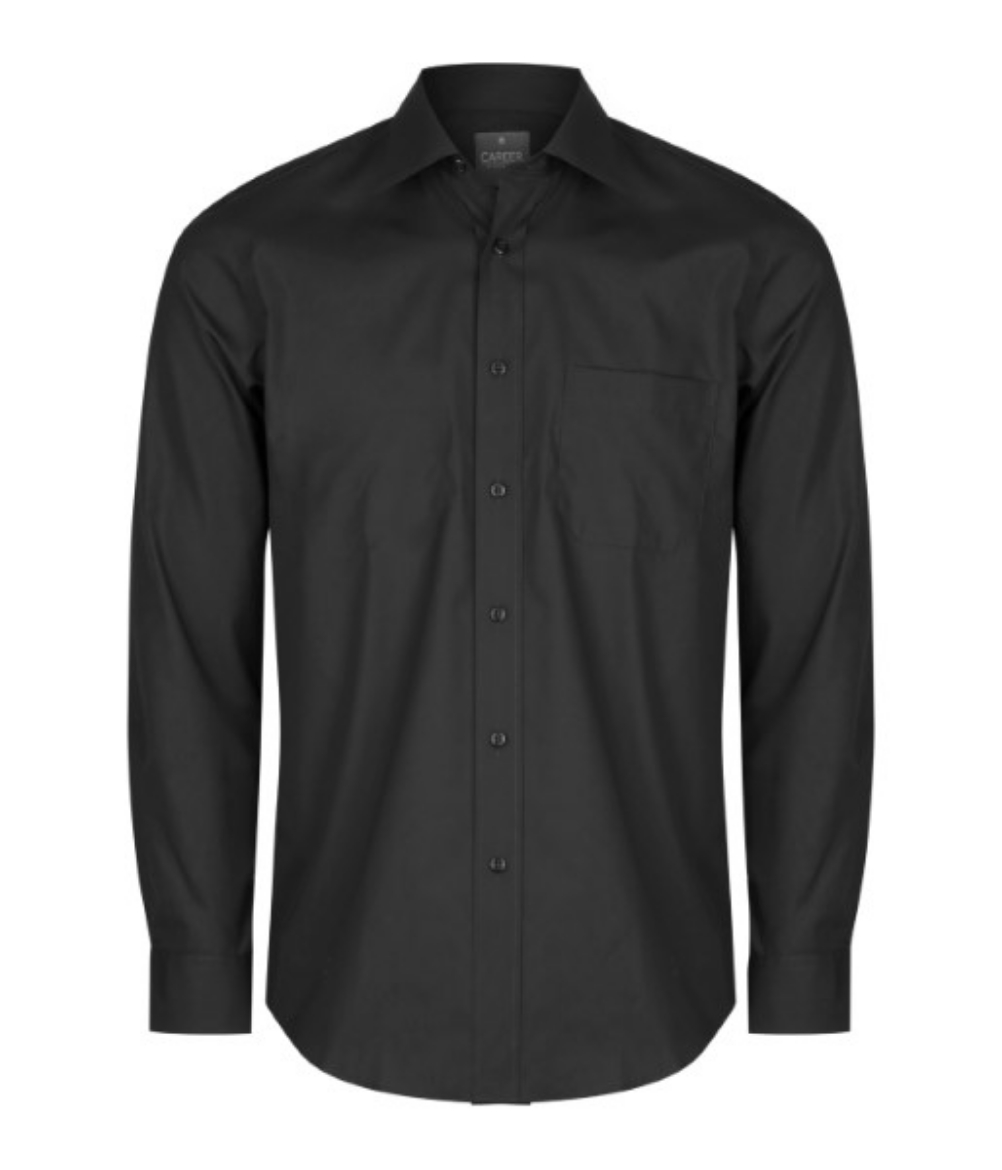 Picture of Gloweave Mens Nicholson Premium Poplin Long Sleeve Shirt w/pocket