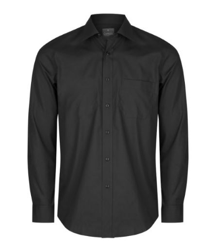 Picture of Gloweave Mens Nicholson Premium Poplin Long Sleeve Shirt w/pocket