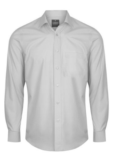 Picture of Gloweave Mens Nicholson Premium Poplin Long Sleeve Shirt w/pocket
