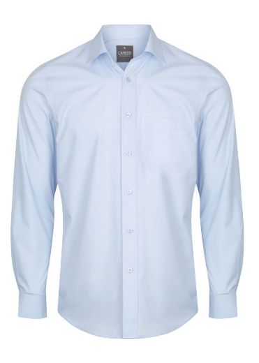 Picture of Gloweave Mens Nicholson Premium Poplin Long Sleeve Shirt w/pocket