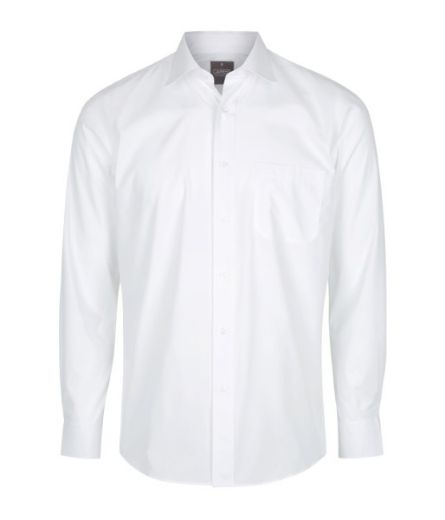 Picture of Gloweave Mens Nicholson Premium Poplin Long Sleeve Shirt w/pocket