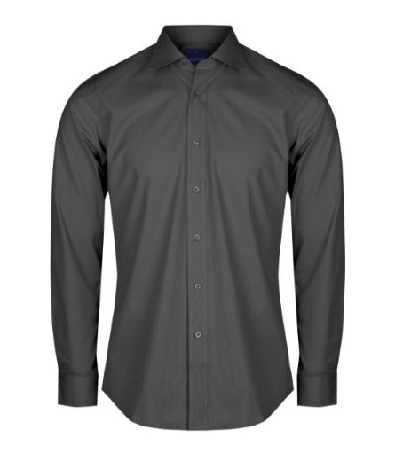 Picture of Gloweave Mens Nicholson Premium Poplin Long Sleeve Shirt