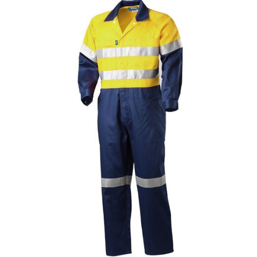 Picture of TRU Lightweight Cool-Breeze Coverall RT1 Reflective Tape 2 Tone