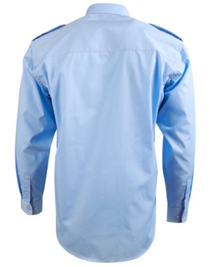Picture of Winning Spirit Epaulette Long Sleeve Shirt- Unisex
