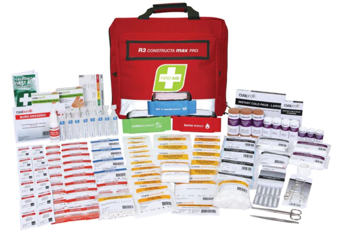 Picture of Fast Aid First Aid R3 Constructa Max Kit Soft Pack (High Risk 1-25, Low Risk 1-50 Persons)