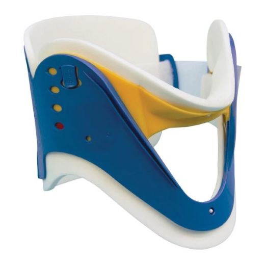 Picture of Trek Ezynekpro Cervical Collar, Plastic & Foam Construction, Lockable Adjustment Tracks For Symmetrical Height Adjustment