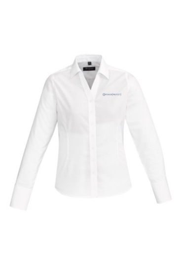 Picture of Biz Corporates Ladies Hudson Shirt Long Sleeve 100% Cotton
