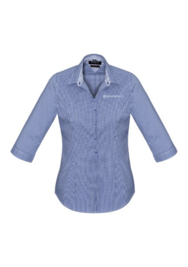 Picture of Biz Corporates Ladies Newport Shirt 3/4 Sleeve