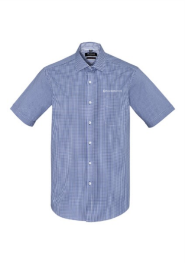 Picture of Biz Corporates Mens Newport Shirt Short Sleeve