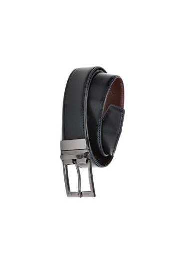 Picture of Boulevard by Biz Corporates Mens Leather Reversible Belt Black/Brown