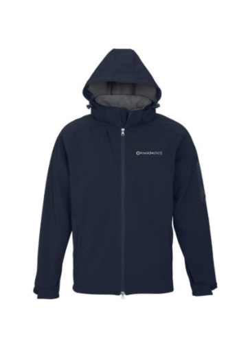 Picture of Biz Collection Summit Jacket Mens breathable ripstop shell with fleece lining Windproof and water repellent