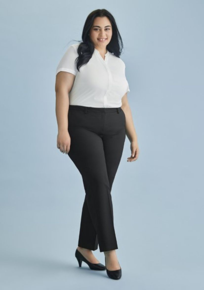 Picture of Biz Corporates Ladies Cool Stretch Tapered Leg Adjustable Waist Pant