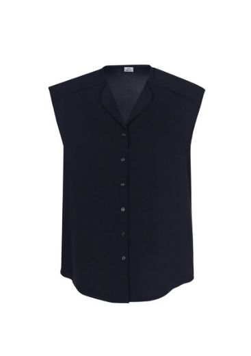 Picture of Biz Collection Ladies Lily Blouse Short Sleeve
